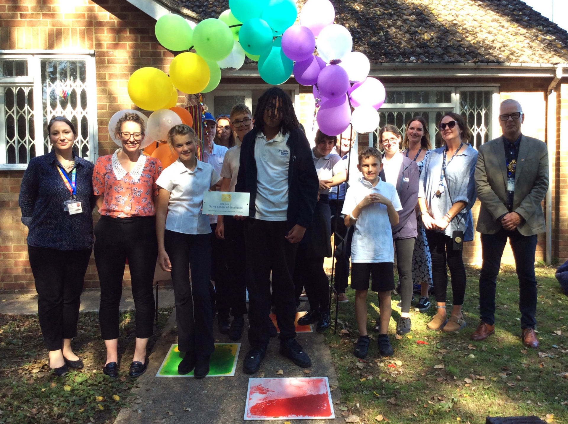 Life Skills Manor Thrive School of Excellence celebration